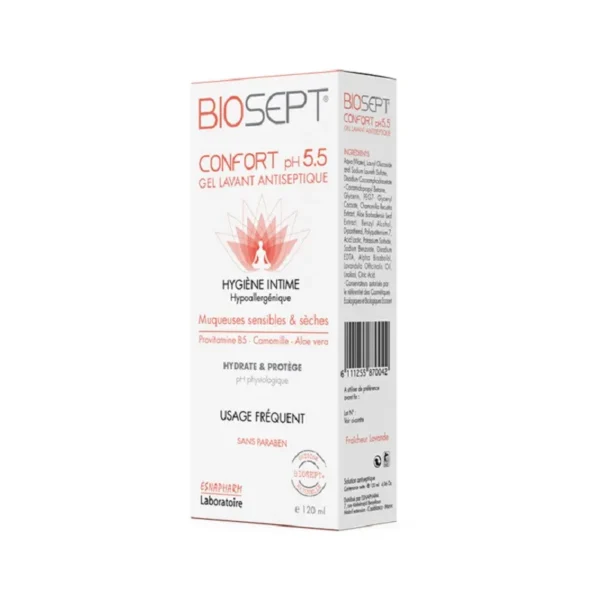 BIOSEPT 5.5 CONFORT GEL ANTISEPTIQUE 200 ML