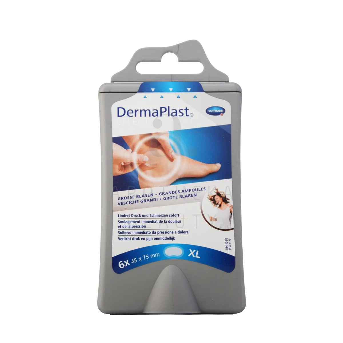 DERMAPLAST EFFECT GRANDES AMPOULES 45 X 75 MM XL 536240 - Image 1
