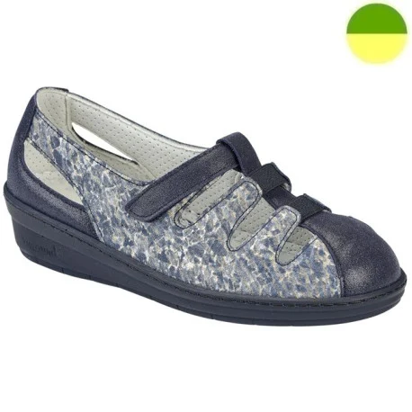 SABOT MEDICAL CUIR BLEU