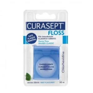FIL DENTAIRE CURASEPT CIRE MENTHOLE