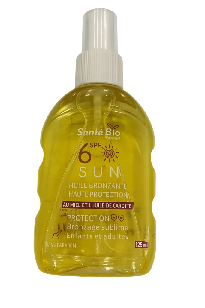 SANTE BIO HUILE DE BRONZAGE 125 ML