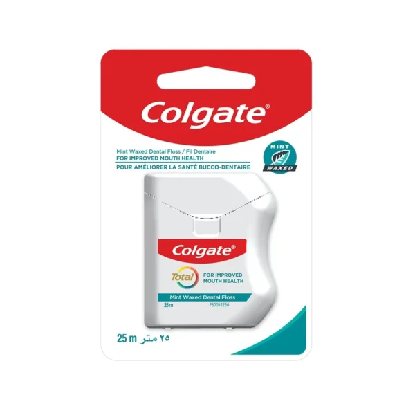 FIL DENTAIRE COLGATE TOTAL TARTAR 25 M