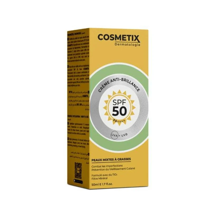 COSMETIX DERMATOLOGIE ANTI BRILLANCE SPF50 - Image 1