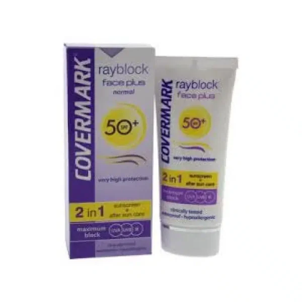 COVERMARK RAYBLOCK FACE PLUS SPF50+ NORMAL INVISIBLE 2 EN1 50ML
