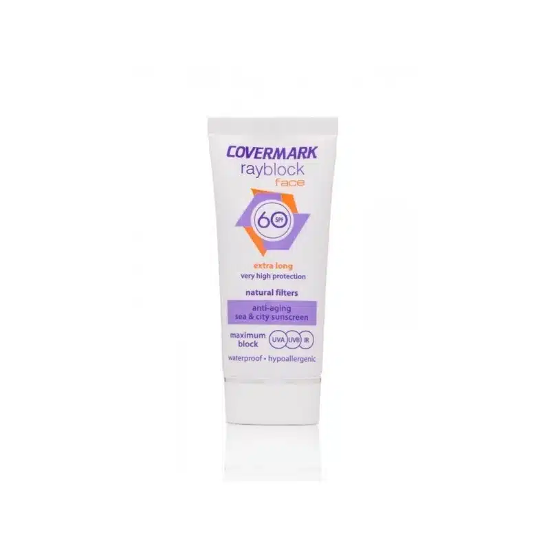 COVERMARK RAYBLOCK FACE SPF 60 EXTRA LONG INVISIBLE 50ML NATURAL FILTERS - Image 1