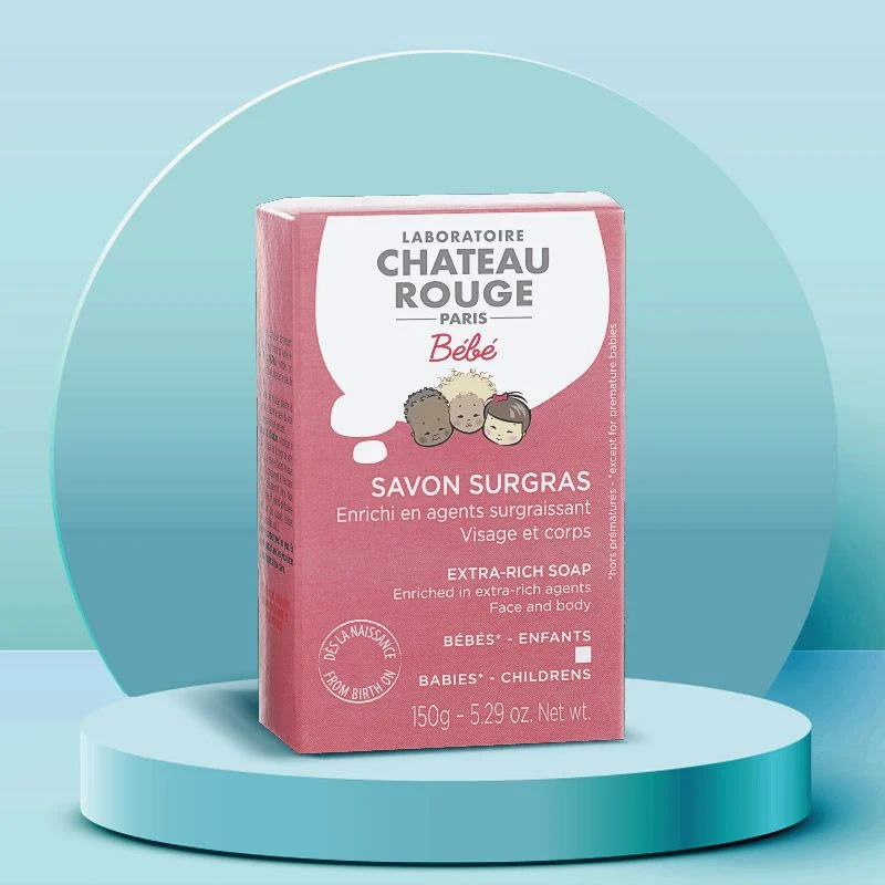 SAVON SURGRAS BEBE CHATEAU ROUGE - Image 1