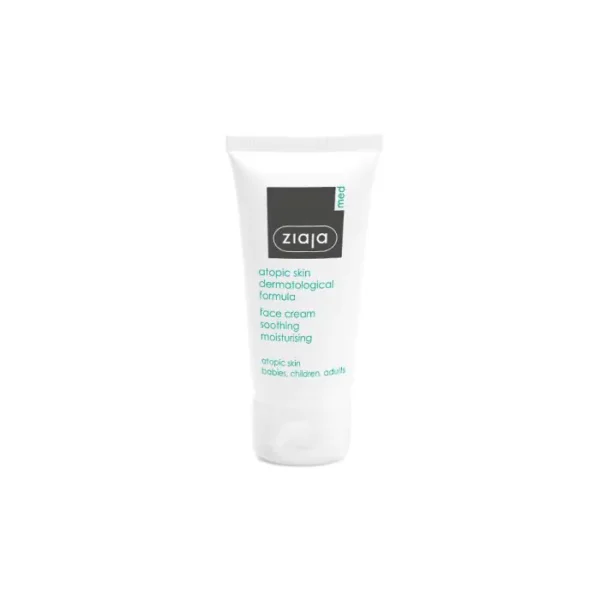 ZIAJA MED ATOPIC CREME VISAGE APAISANTE ET HYDRATANTE 50 ML