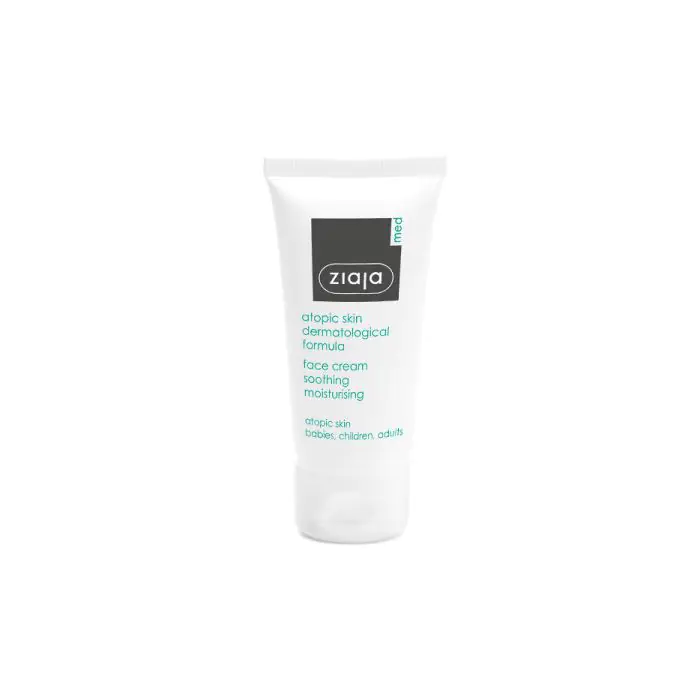 ZIAJA MED ATOPIC CREME VISAGE APAISANTE ET HYDRATANTE 50 ML - Image 1