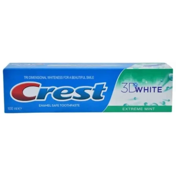 DENTIFRICE CREST 3 D WHITE EXTREME MINT