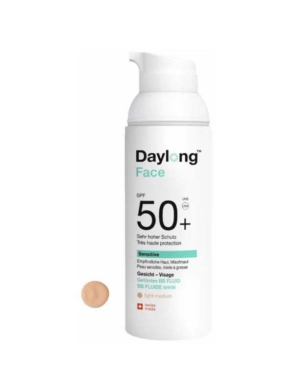 DAYLONG VISAGE SENSITIVE BB FLUIDE TEINTE SPF50+ 50 ML