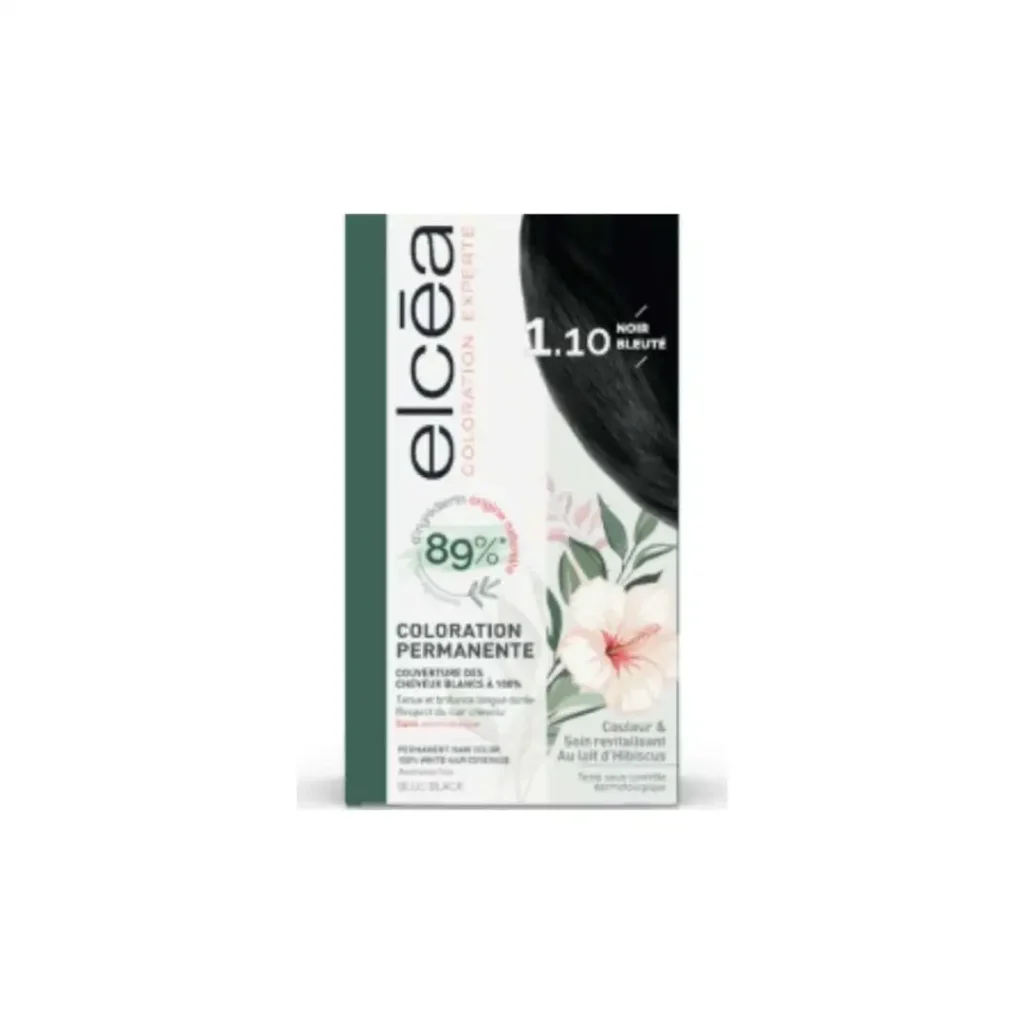 COLORATION ELCEA N°1 NOIR SANS AMONIAQUE SANS PARABEN