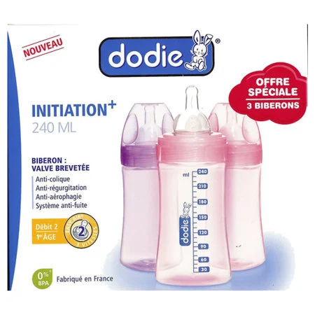DODIE BIB INI+240 ML DECORS TEINTE D2