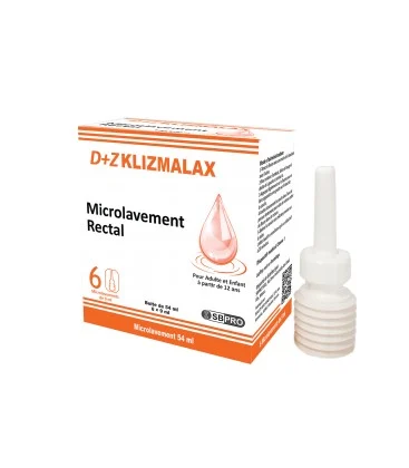 D+Z KLIZMALAX MICROLAVEMENT RECTAL 6 X 9
