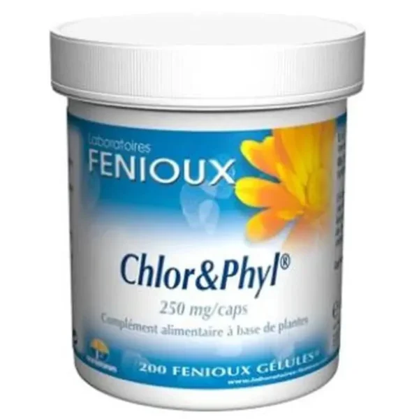 CHLOR & PHYL 250 MG X 200 GELULES FENIOUX