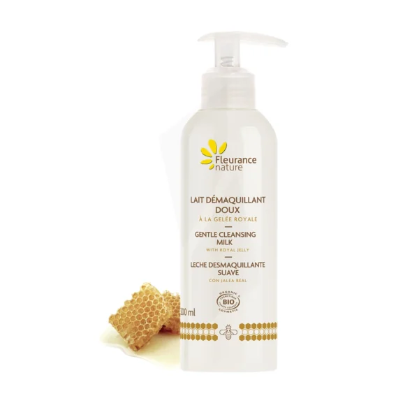 FLEURANCE NATURE LAIT DEMAQUILLANT DOUX A LA GELEE ROYALE