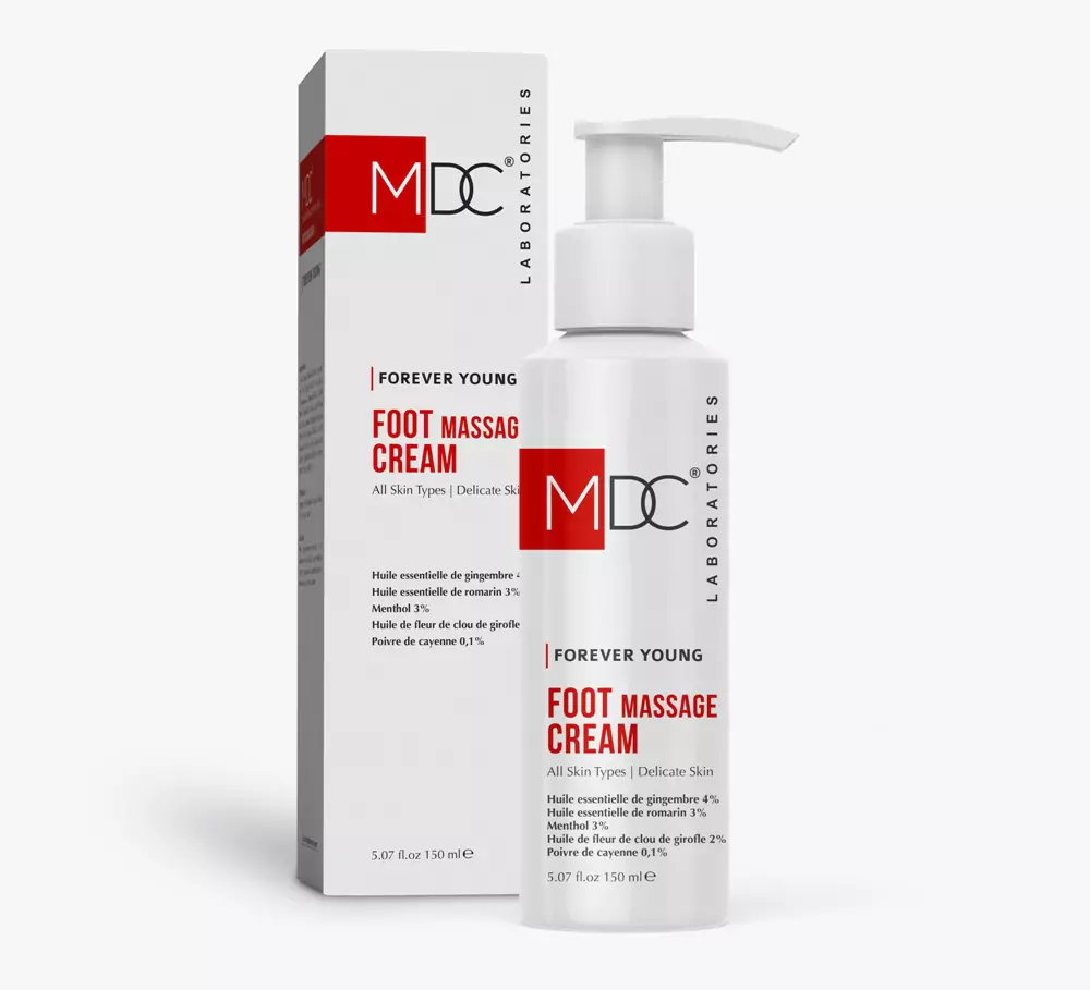 MDC FOREVER YOUNG FOOT MASSAGE CREME 150 ML - Image 1