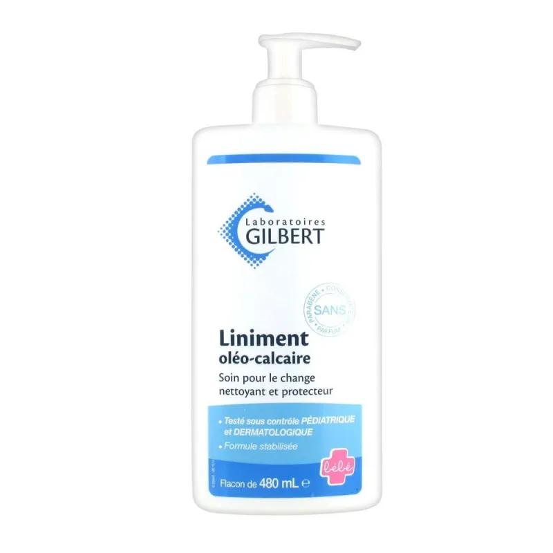 LINIMENT LINIDERM OLEO CALCAIRES 480 ML SANS POMPE GILBRT ****** - Image 1