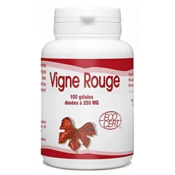 VIGNE ROUGE 100 GELULES 250 MG GPH