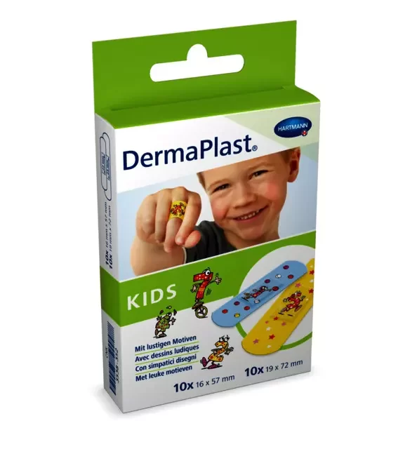 PANSEMENT ADHESIF KIDS DERMAPLAST X 10 BTE