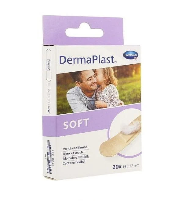 DERMAPLAST SOFT 19 X 72 X 20 UNITES 535342