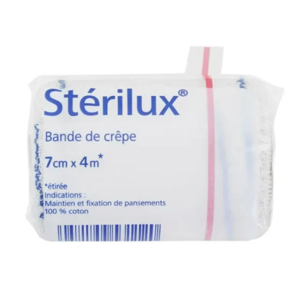 BANDE DE FIXATION 7CM X4M STERILUX