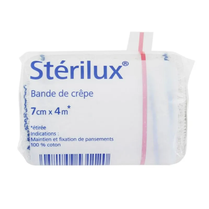 BANDE DE FIXATION 7CM X4M STERILUX - Image 1