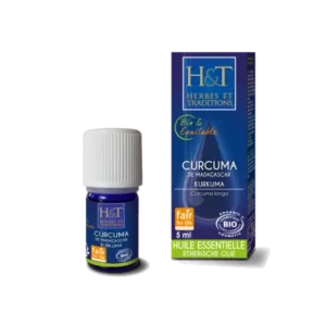 HUILE ESSENTIELLE HERBES & TRADITIONS CURCUMA BIO