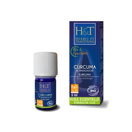 HUILE ESSENTIELLE HERBES & TRADITIONS CURCUMA BIO