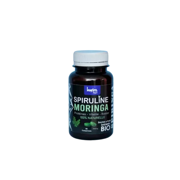 SPIRULINE + MORINGA X 60 COMPRIMES HYDRA