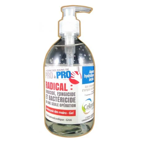 GEL MAIN ANTI BACTERIEN HYDRO ALCOLIQUE 237 ML A24 TRADIPHAR