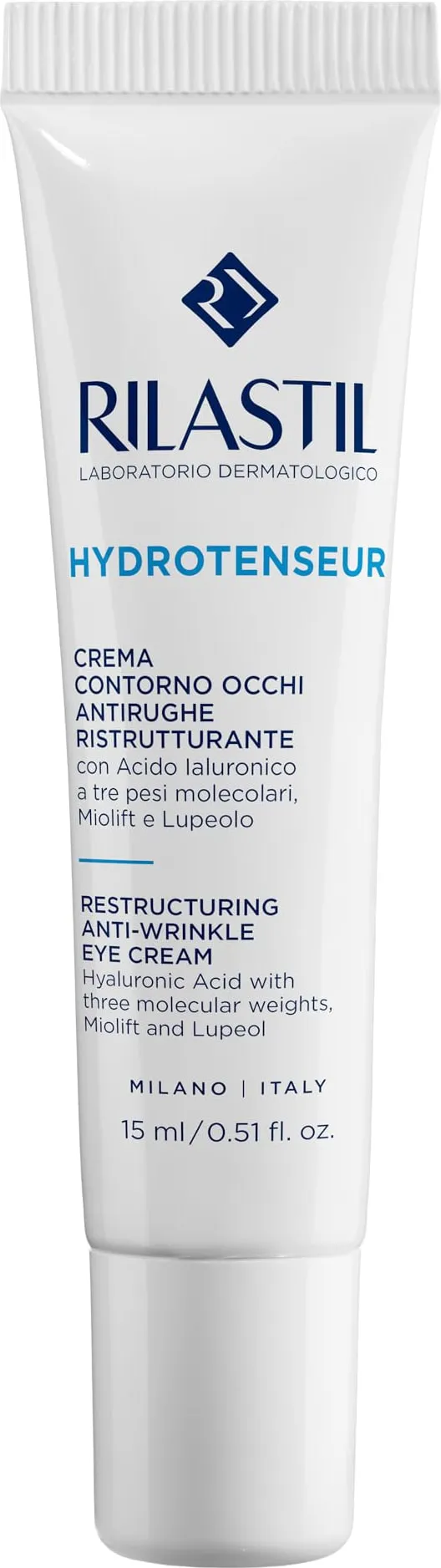 RILASTIL HYDROTENSEUR CONTOUR YEUX CREME ANTI RIDE ANTI POCHE ANTI CERNE