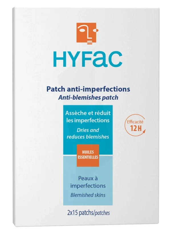 HYFAC FEMME PATCHS ANTI IMPERFECTIONS  X 2 PATCHS