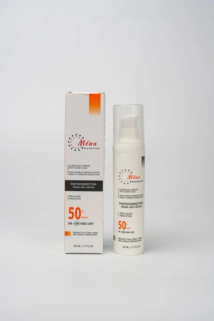 MENA FLUIDE ANTI TACHE SPF50