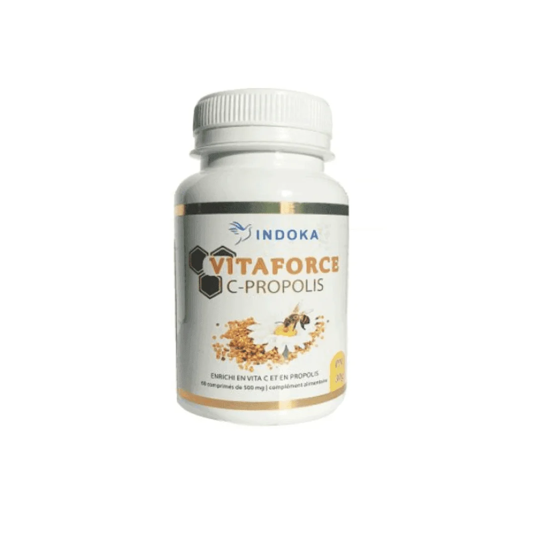 PROPOLIS ENRICHI EN VITAMINE C X 60 GELULES INDOKA - Image 1