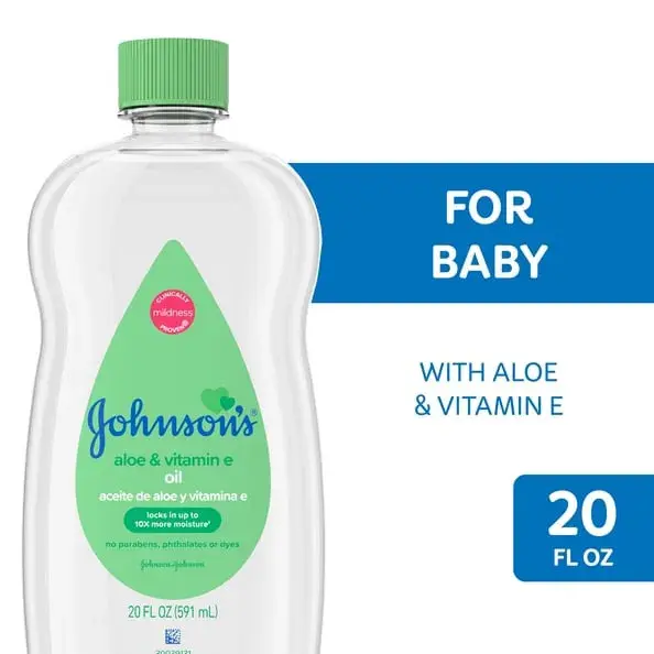 JOHNSON HUILE ALOE VERA 100 ML VERT
