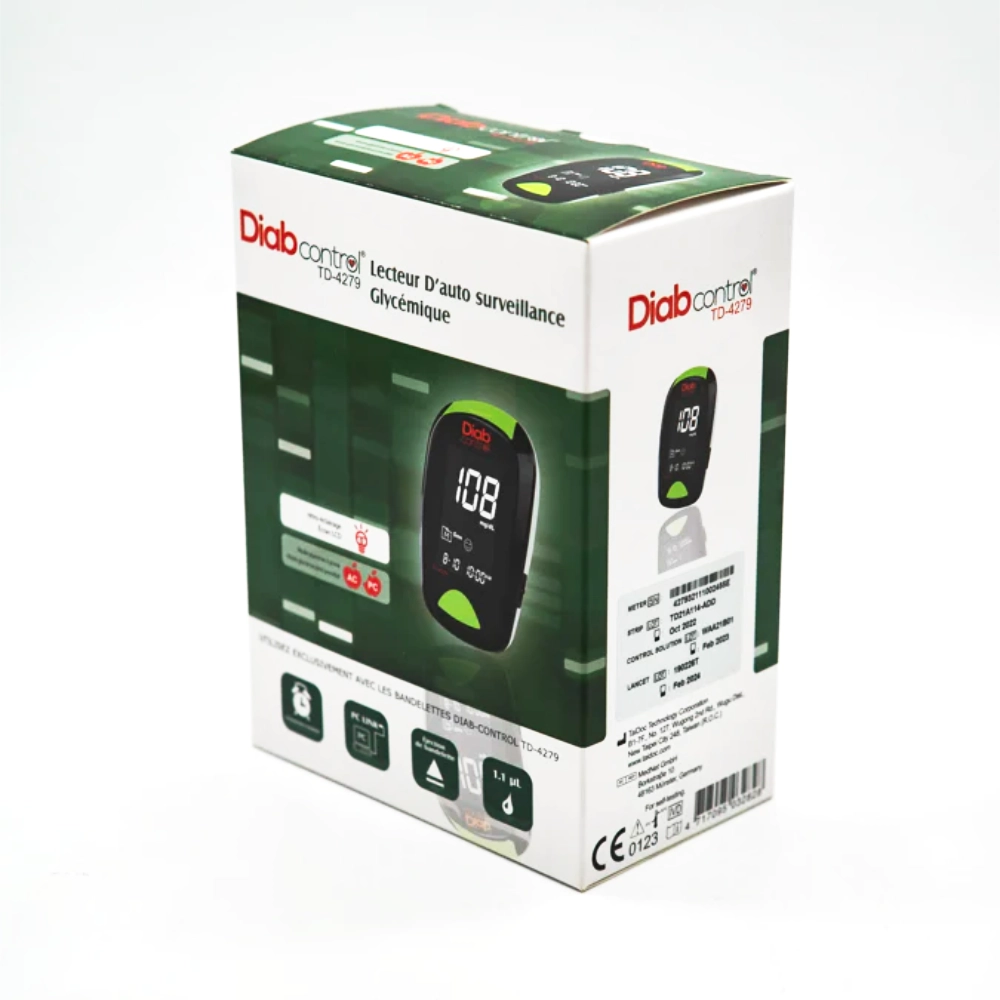 KIT DIAB-CONTROL AVEC 10 BANDELETTES - Image 1