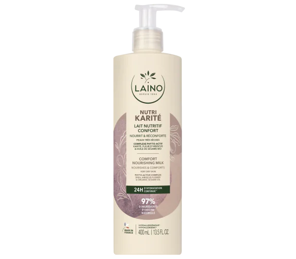 LAINO LAIT CREME 500 ML CORPS KARITE