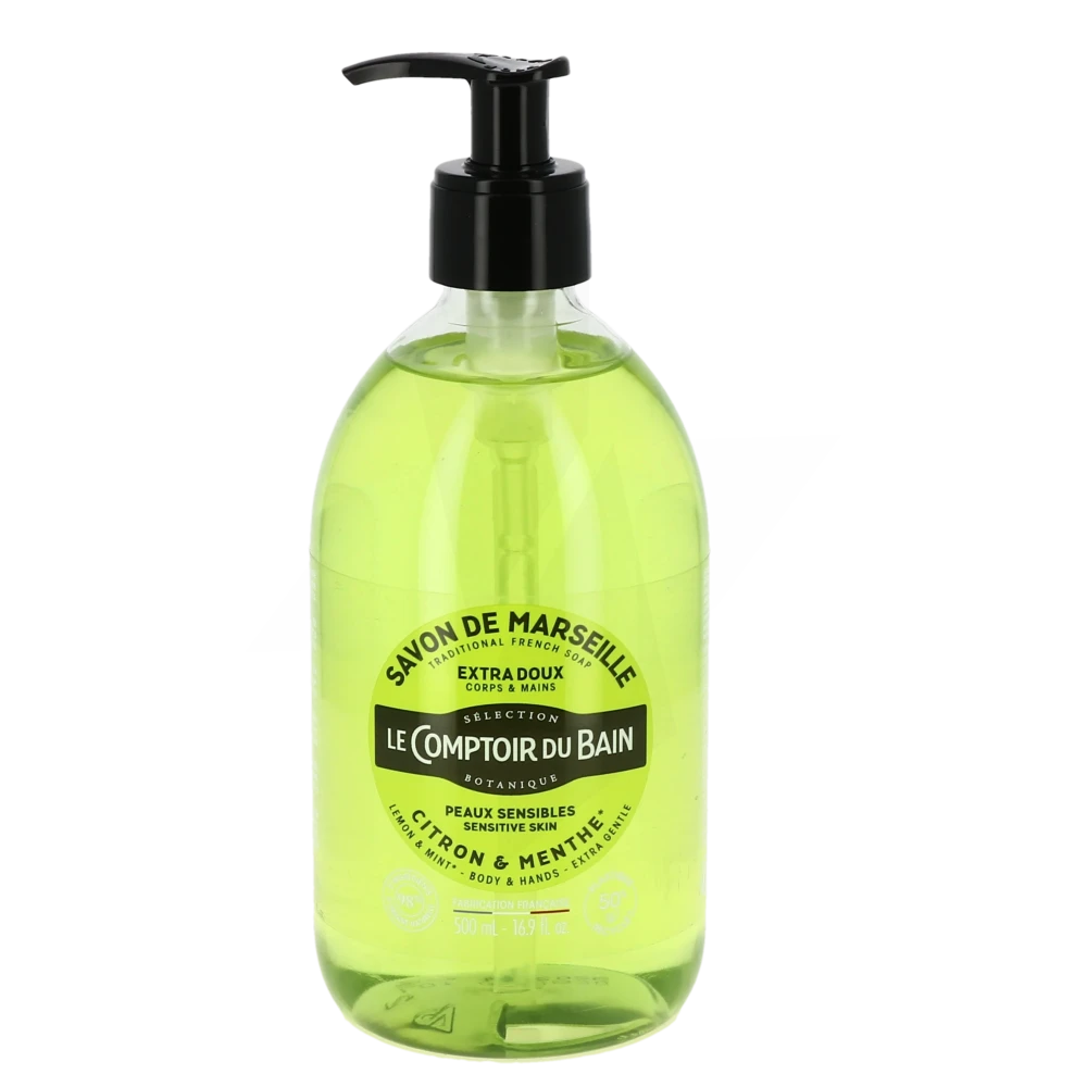 SELS DE BAIN A LA MENTHE ET AU CITRON 500 ML - Image 1