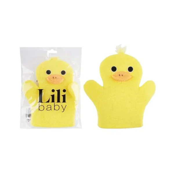 GANTS DE SAVONNAGE ENFANT POUSSIN LILI