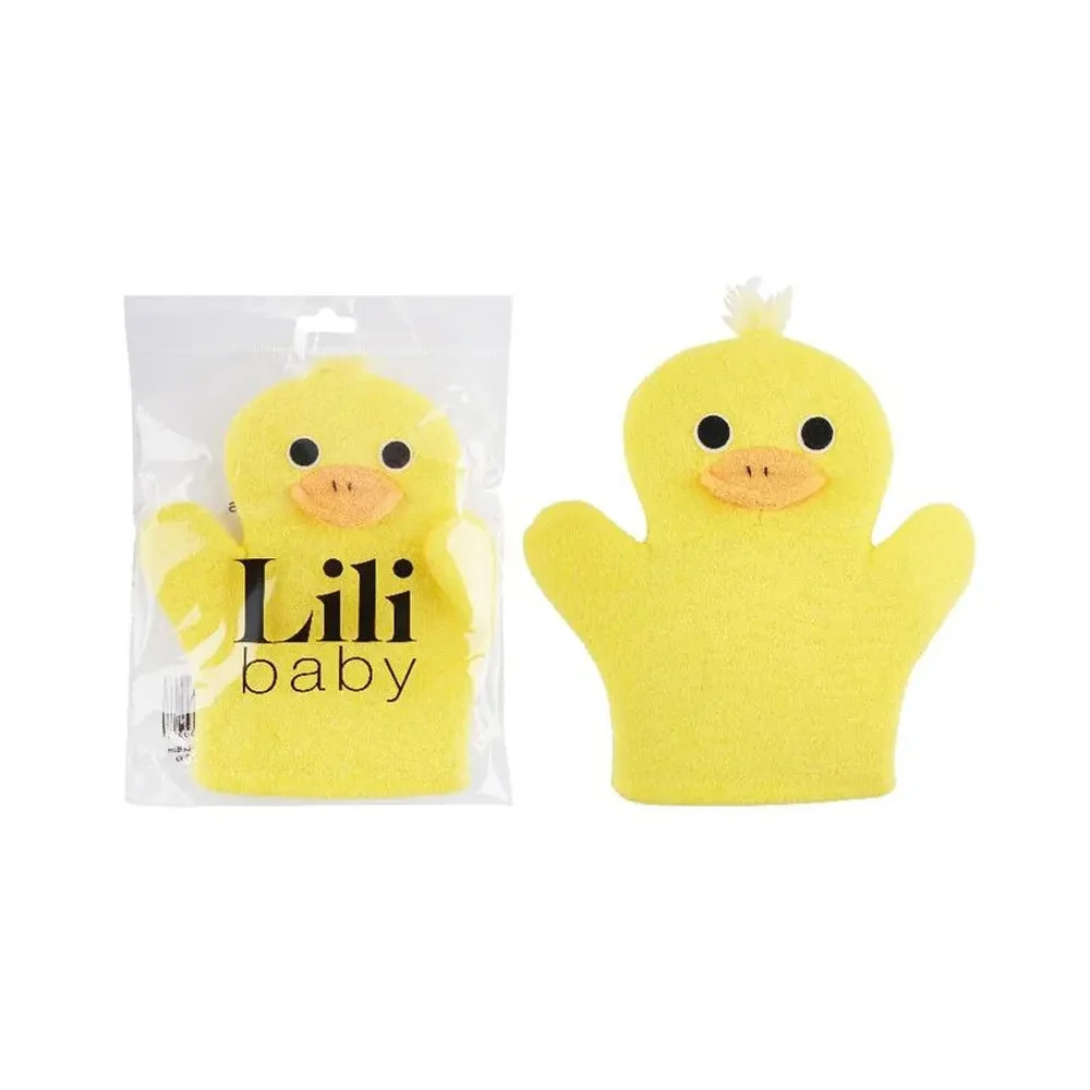 GANTS DE SAVONNAGE ENFANT POUSSIN LILI - Image 1