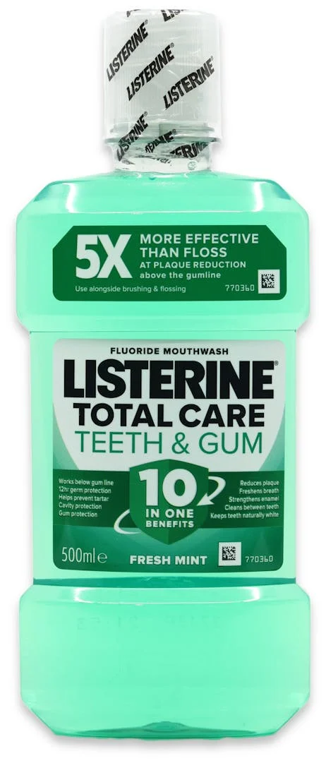 LISTERINE BAIN DE BOUCHE PROTECTION D&G 500 ML VERT FONCE