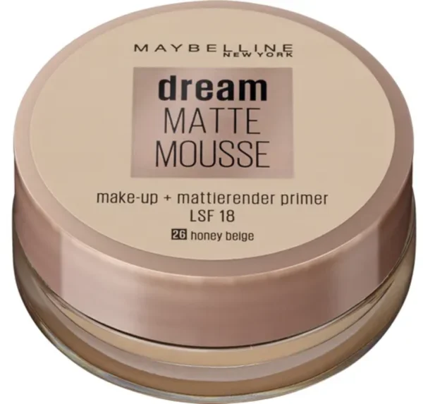 MAYBELLINE DREAM MAT MOUSSE 18ML