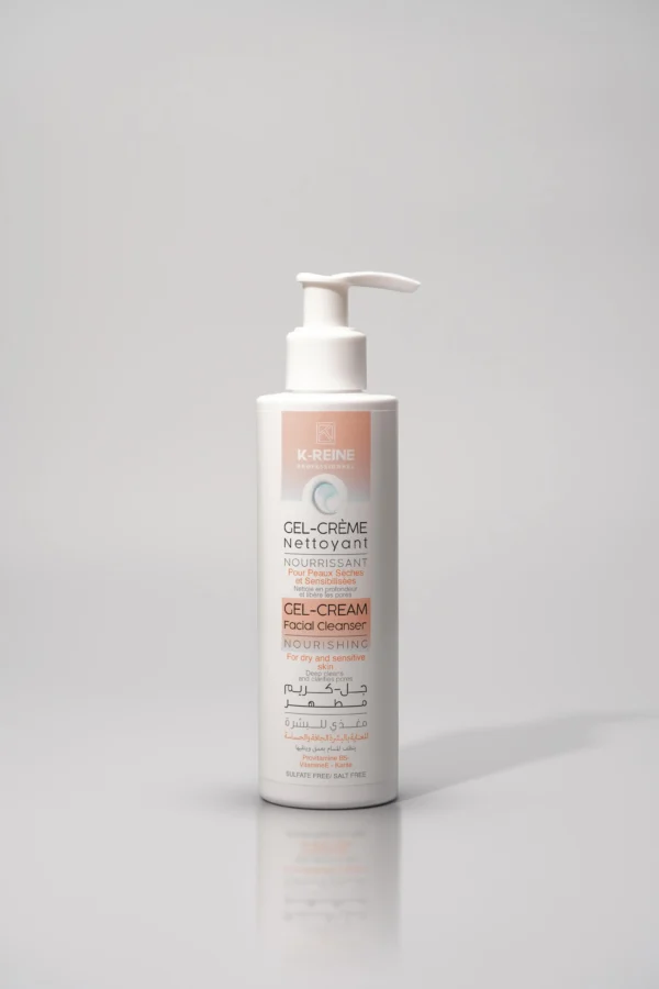 KREME GEL NETTOYANT PEAUX SECHES 200 ML