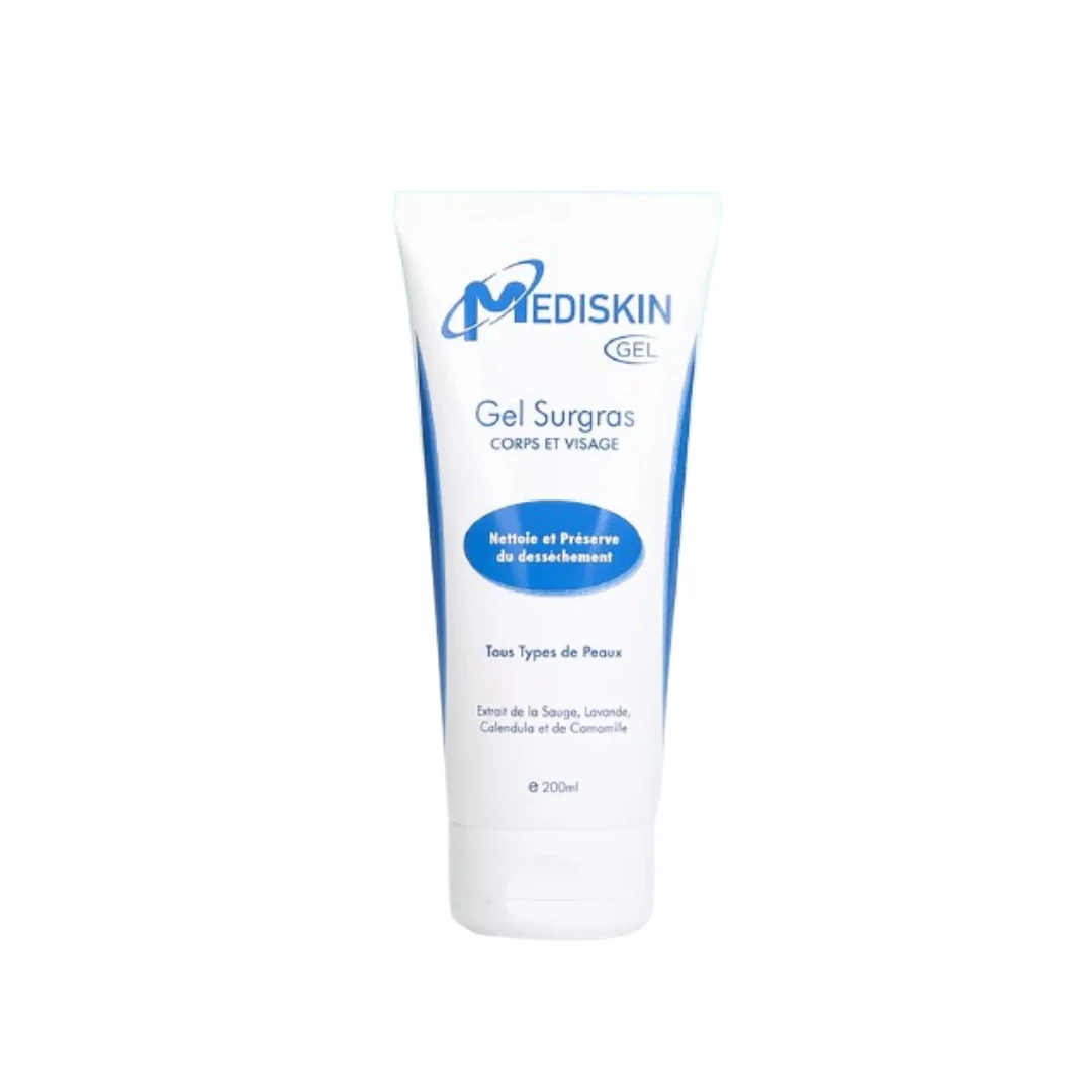 MEDISKIN GEL SURGRAS CORPS ET VISAGE 200 ML - Image 1