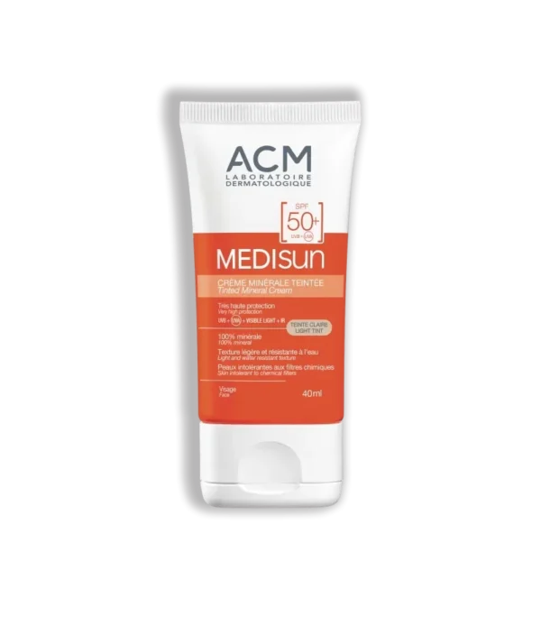 MEDISUN ECRAN MINERAL TEINT CLAIRE SPF  50+ 40 ML