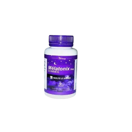MELATONIX 2MG + MAGESIUM MARIN 150 MG +B6 + B12  BOITE 30 GELULES 2 MG