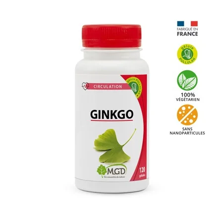 GINKGO BILOBA 120 GELULES  MGD