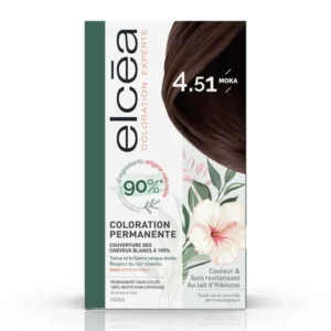 COLORATION ELCEA N°4.51 MOKA SANS AMONIAQUE SANS PARABEN