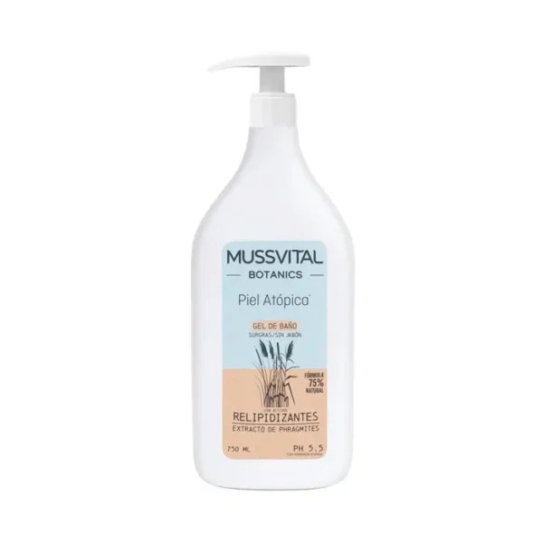 MUSSVITAL DERMACTIVE LOTION EMOLIANTE PEAU SECHE 1L