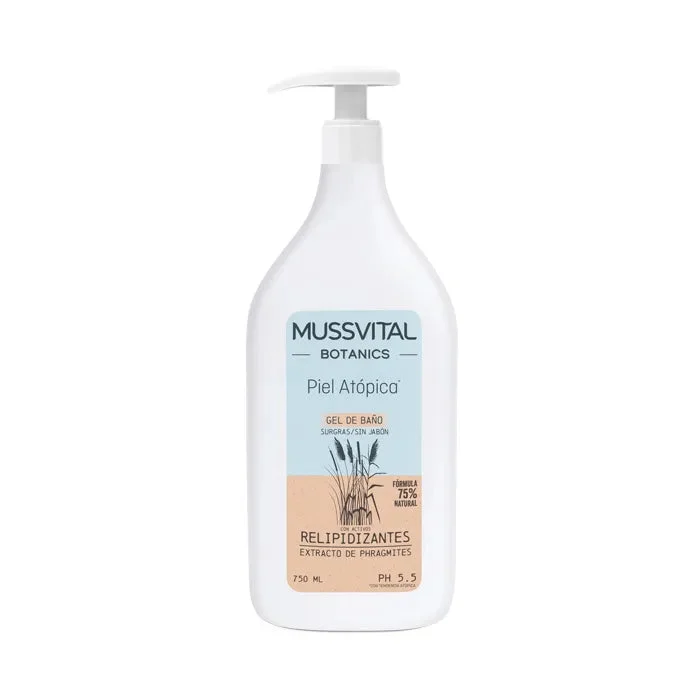 MUSSVITAL DERMACTIVE LOTION EMOLIANTE PEAU SECHE 1L - Image 1